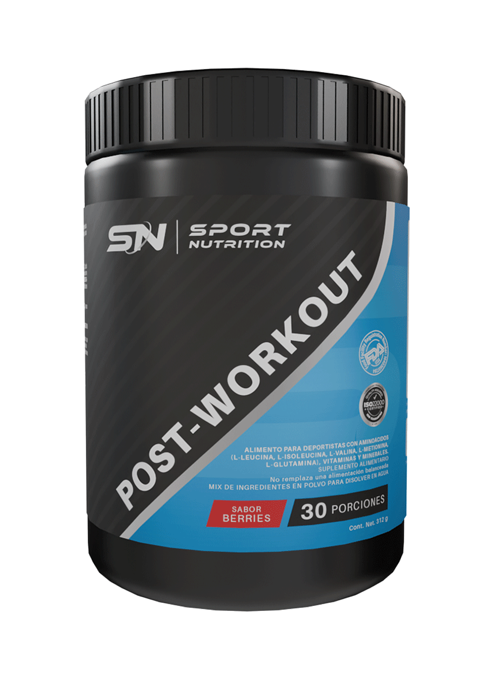 SUPLEMENTO SPORT NUTRITION POST-WORKOUT 300 GRS 1