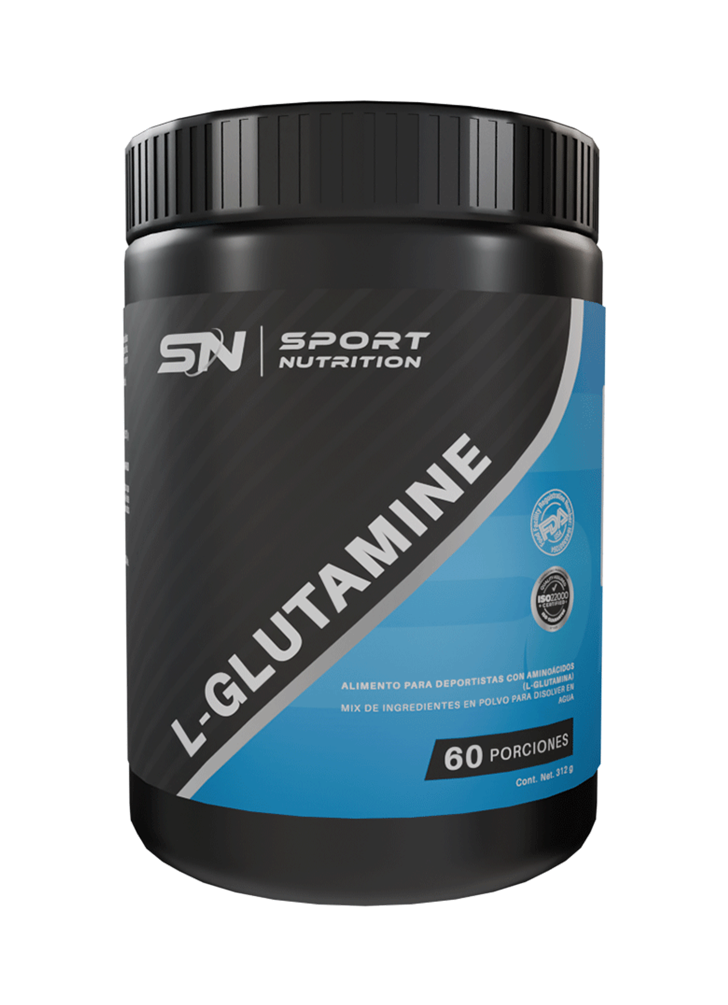 SUPLEMENTO SPORT NUTRITION L-GLUTAMINE 312 GRS 1