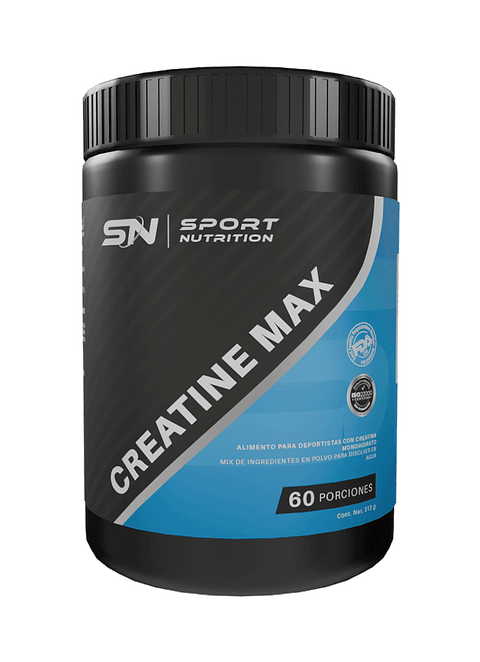 SUPLEMENTO SPORT NUTRITION CREATINE MAX 300 GRS
