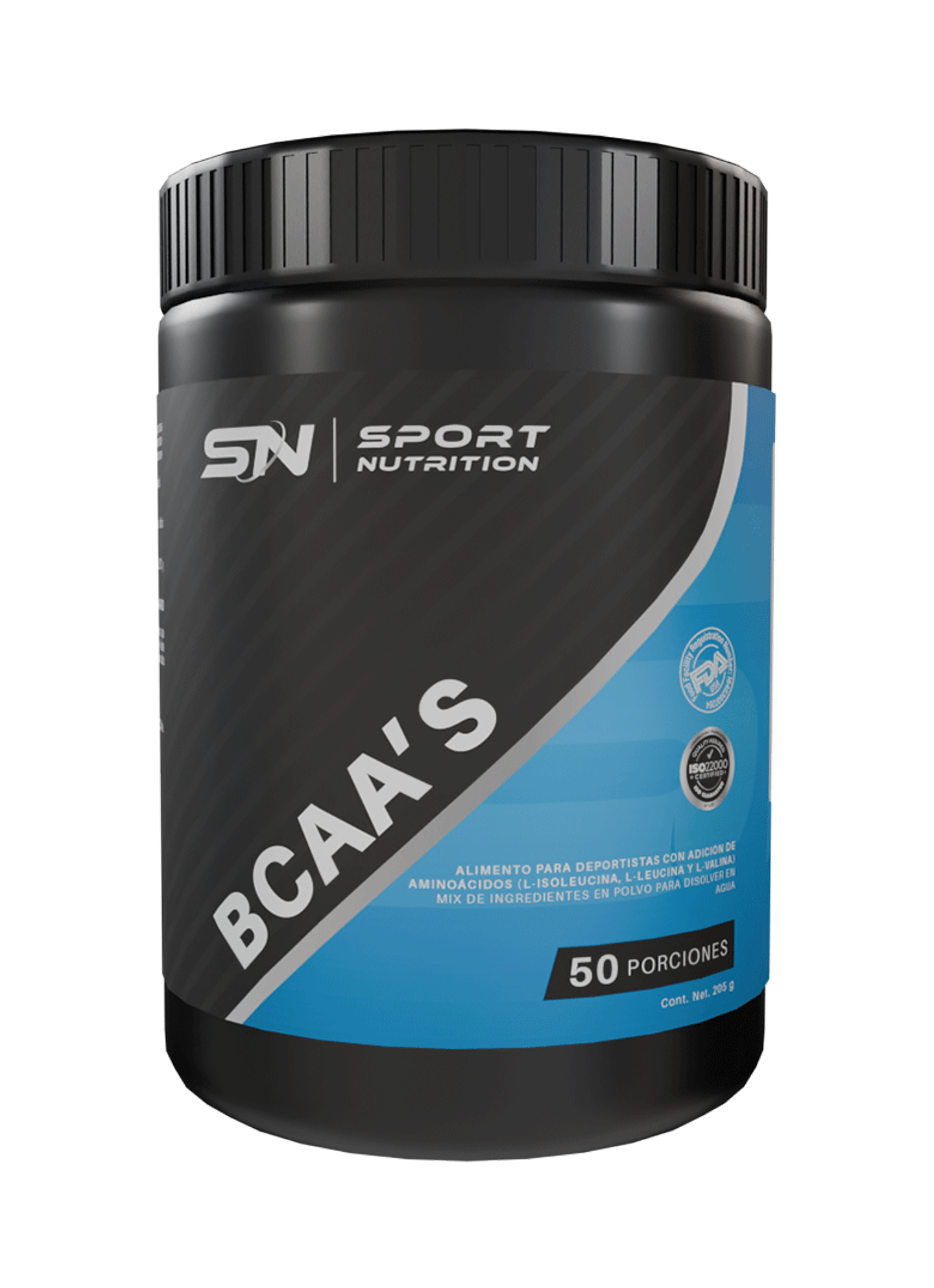 SUPLEMENTO SPORT NUTRITION BCAA´S 200 GRS 1