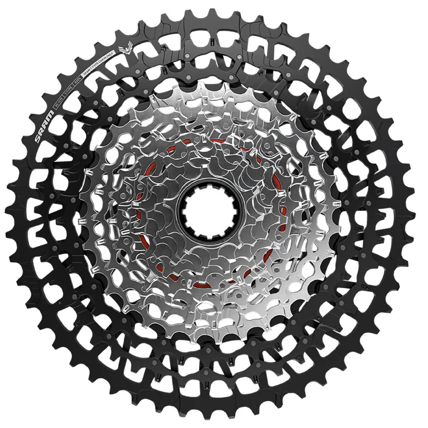 TRANSMISION COMPLETA SRAM EAGLE 90 165mm DM 32T T-Type 126L XS1275 10-52T 12V 3