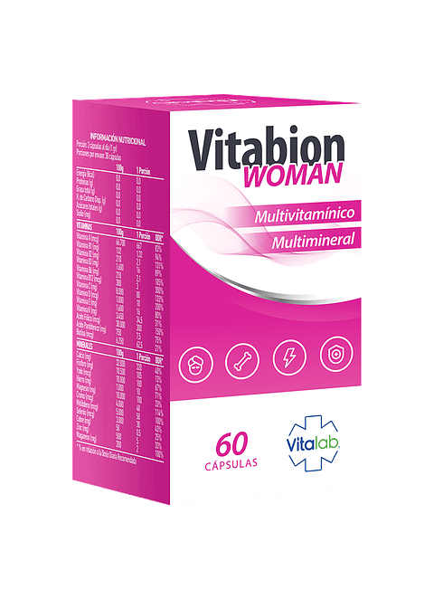 VITAMINA VITABION WOMAN 60 CAPSULAS