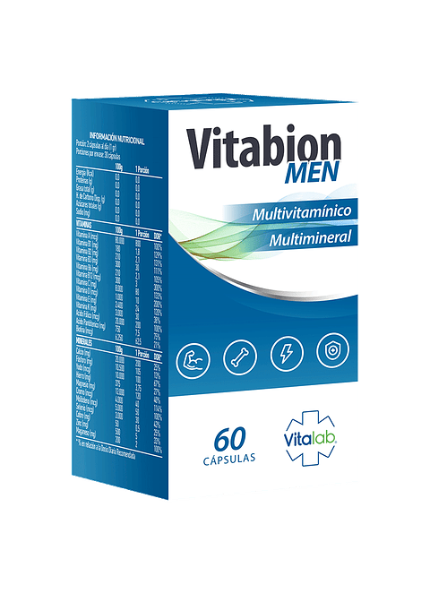 VITAMINA VITABION MEN 60 CAPSULAS