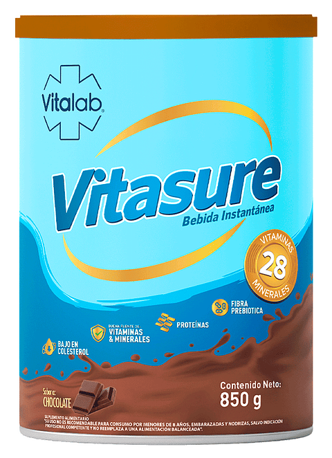 SUPLEMENTO VITASURE CHOCOLTAE 850G