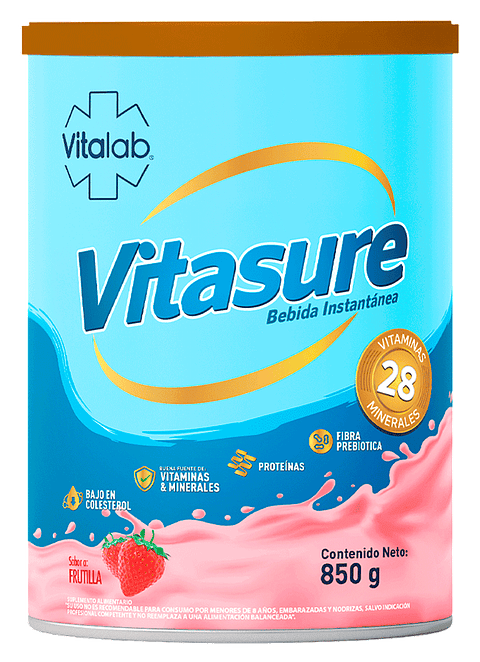 SUPLEMENTO VITASURE FRUTILLA 850G