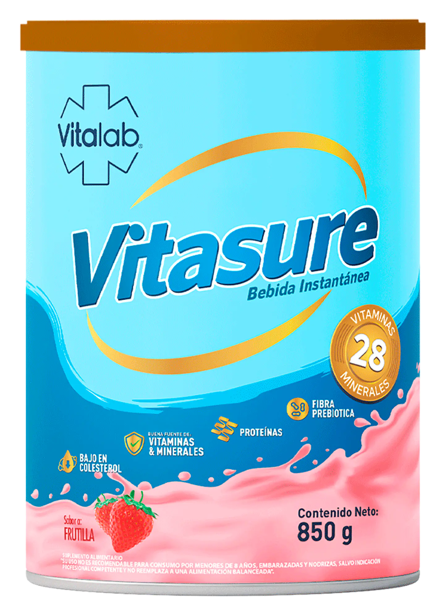 SUPLEMENTO VITASURE FRUTILLA 850G 1