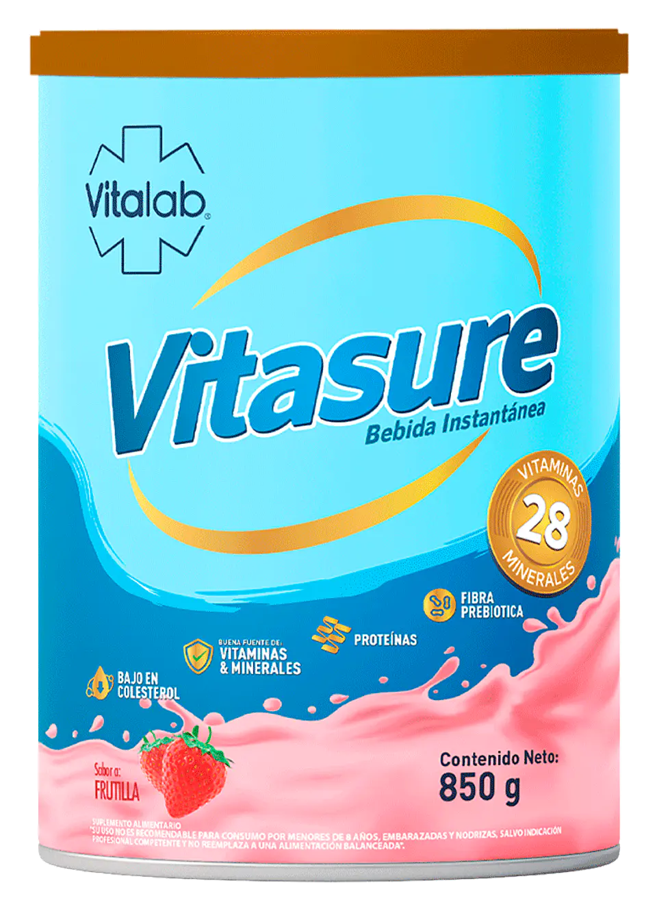 SUPLEMENTO VITASURE FRUTILLA 850G 1