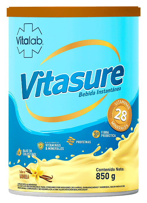 SUPLEMENTO VITASURE VAINILLA 850G