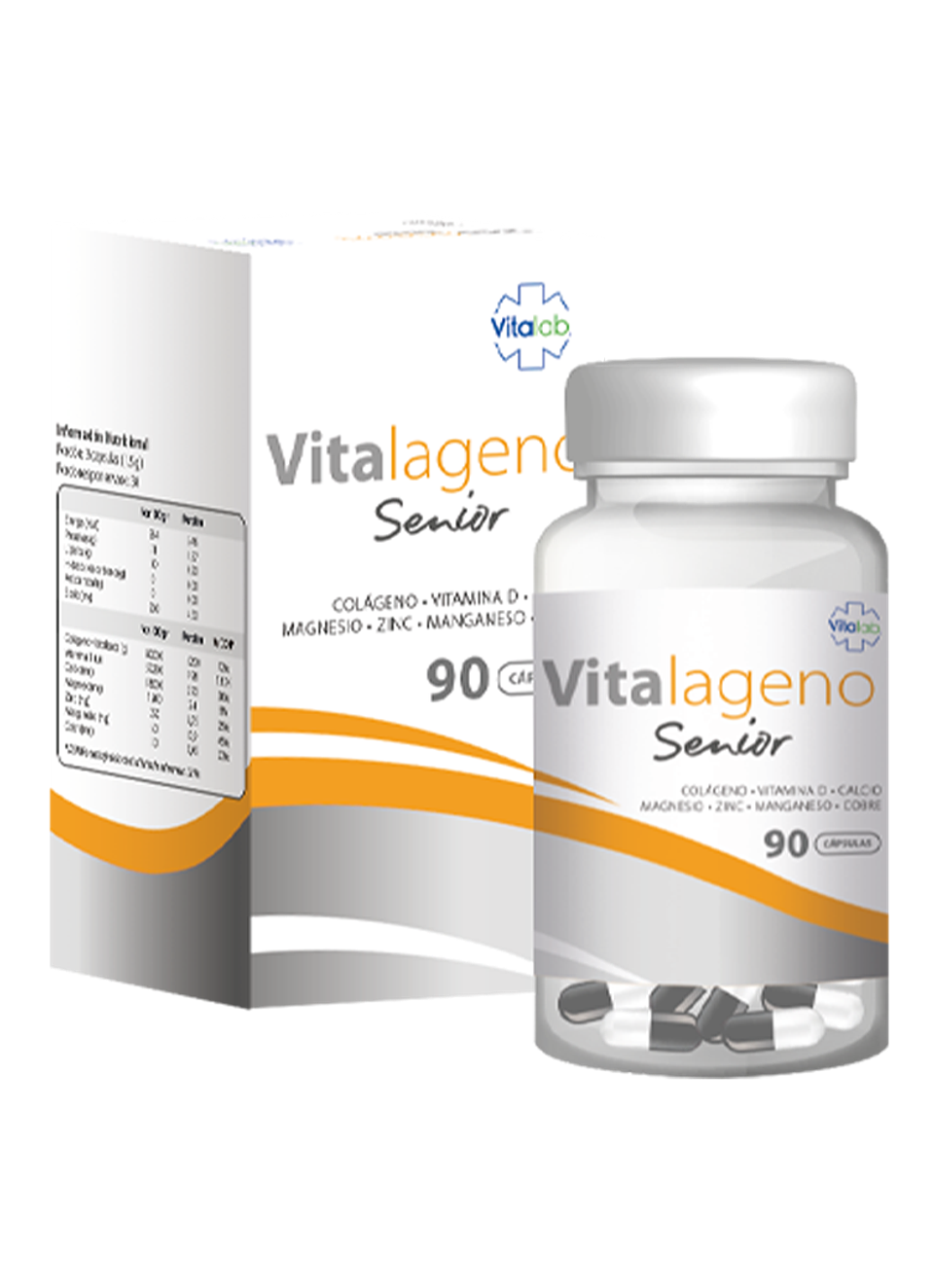 VITALAGENO SENIOR 90 CAPSULAS 1