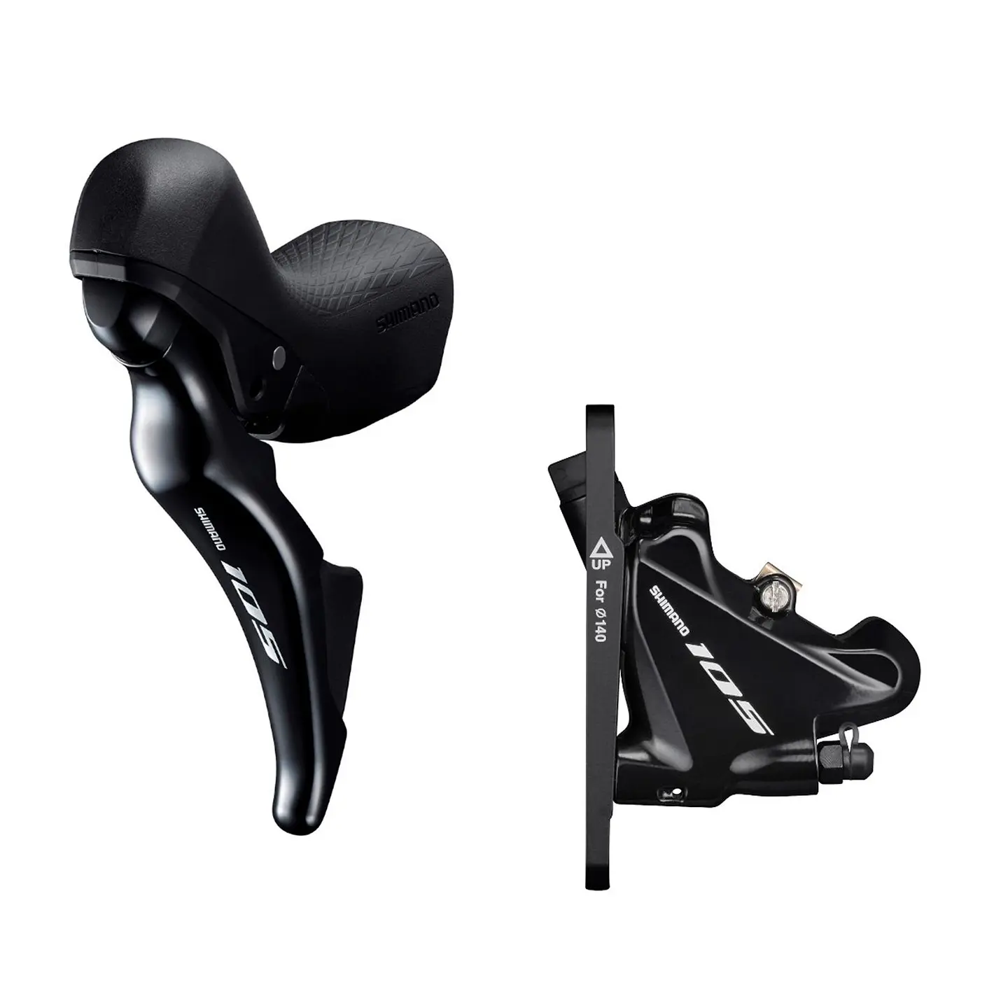 MANILLA DE CAMBIO FRENO HIDRAULICO SHIMANO 105 DELANTERO ST-R7025 + BR-R7070 2V 1
