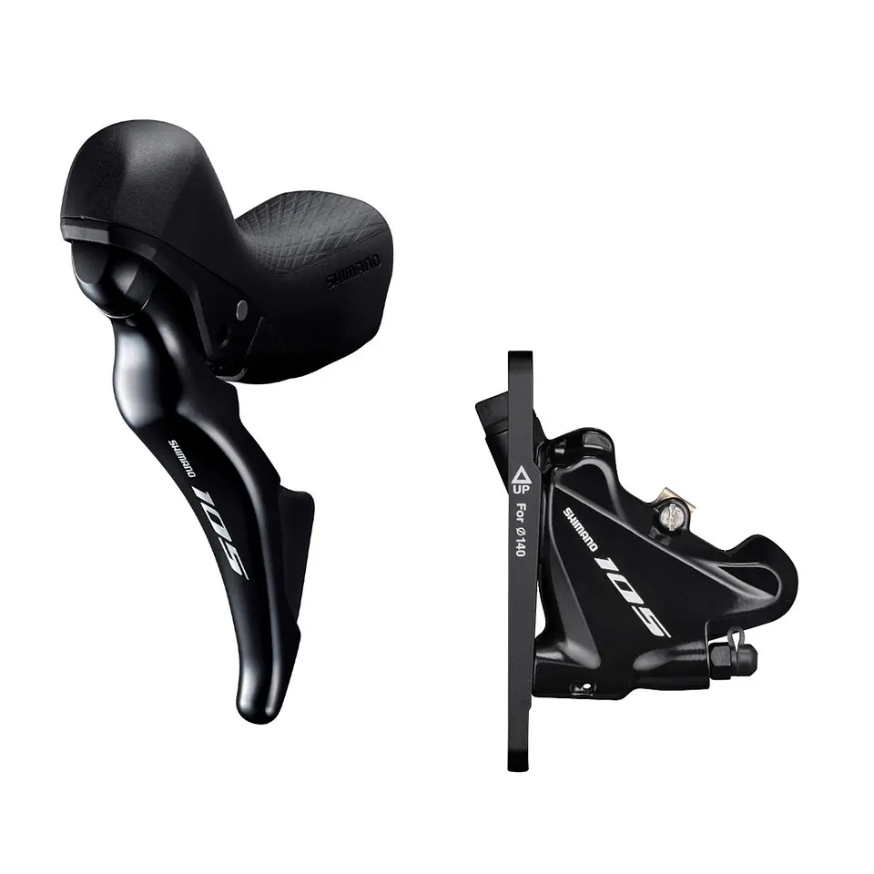 MANILLA DE CAMBIO FRENO HIDRAULICO SHIMANO 105 DELANTERO ST-R7025 + BR-R7070 2V 1