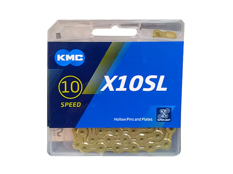 CADENA KMC X10 SL GOLD 10V 