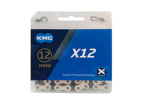 CADENA KMC X12 SILVER 12V