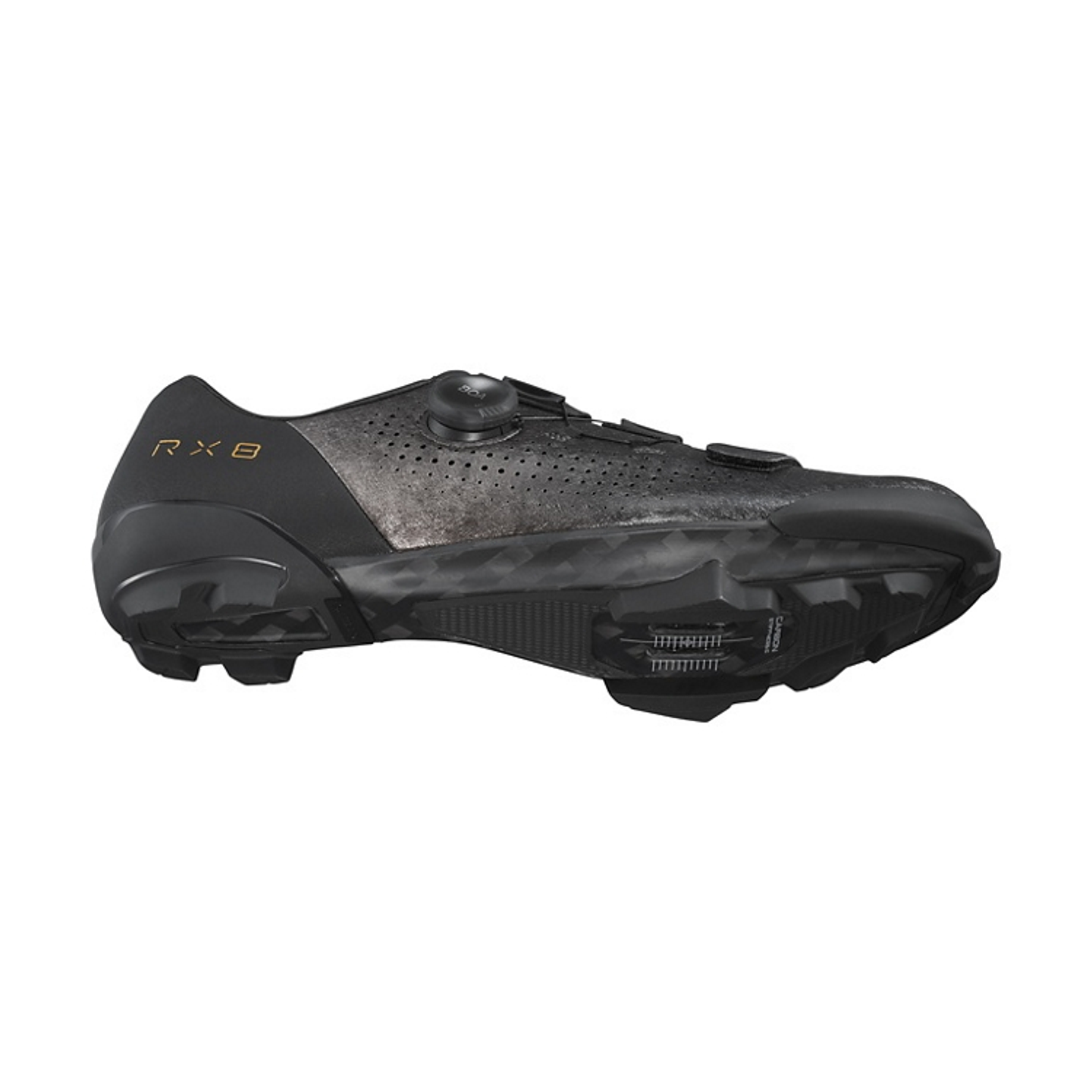 ZAPATILLA DE GRAVEL SHIMANO SH-RX801 NEGRA  2