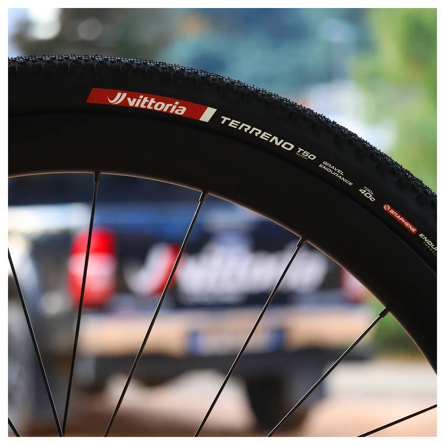 NEUMÁTICO VITTORIA TERRENO T50 MIXED 40-622 GRAVEL ENDURANCE BROWN-BLK-BLK G2.0 700X40C TLR GRAPHEN 3