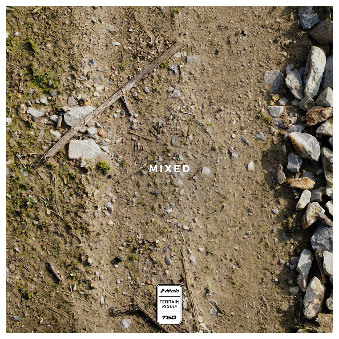 NEUMÁTICO VITTORIA TERRENO T50 MIXED 40-622 GRAVEL ENDURANCE BROWN-BLK-BLK G2.0 700X40C TLR GRAPHEN 4