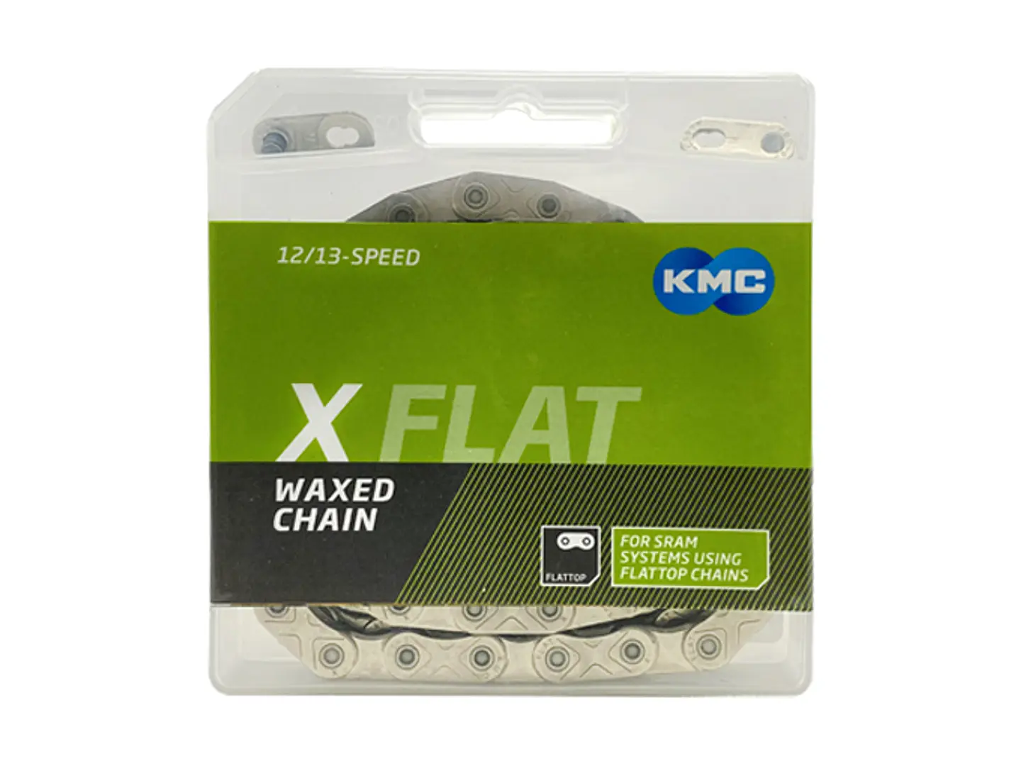 CADENA KMC T-TYPE FLAT PARA SRAM 1/2x11/128 12/13V  1