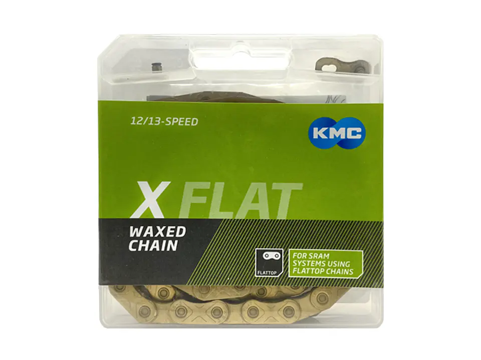 CADENA KMC T-TYPE FLAT PARA SRAM 1/2x11/128 12/13V GOLD 1