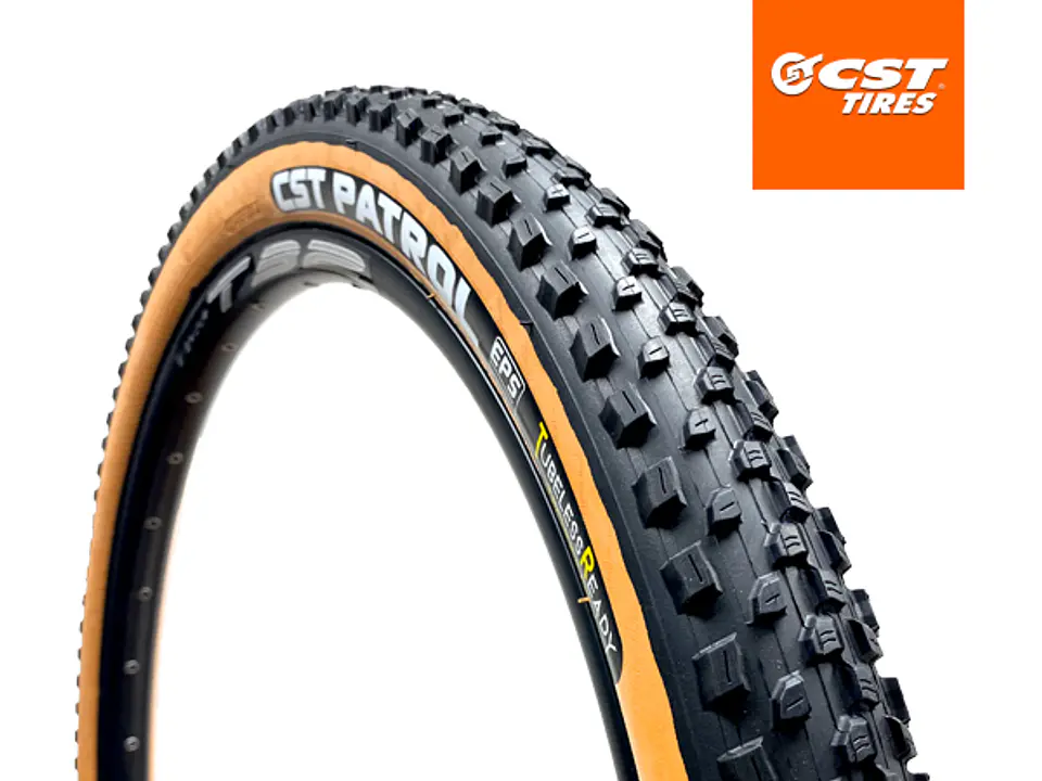 NEUMÁTICO CST PATROL 29x2.3 DOBLE COMPUESTOS TUBULESS 60 TPI TANWALL 1