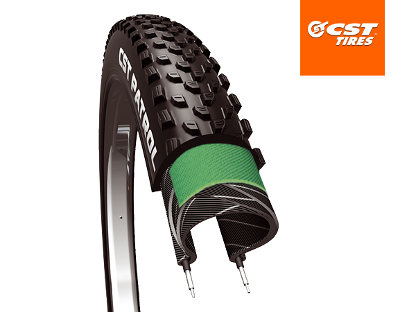 NEUMÁTICO CST PATROL 29x2.4 DOBLE COMPUESTOS TUBULESS 60 TPI