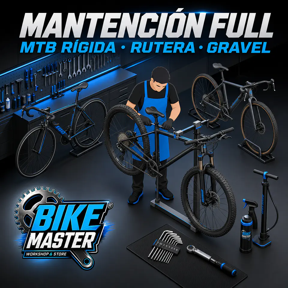 MANTENCIÓN FULL MTB RIGIDA-RUTERA-GRAVEL 1