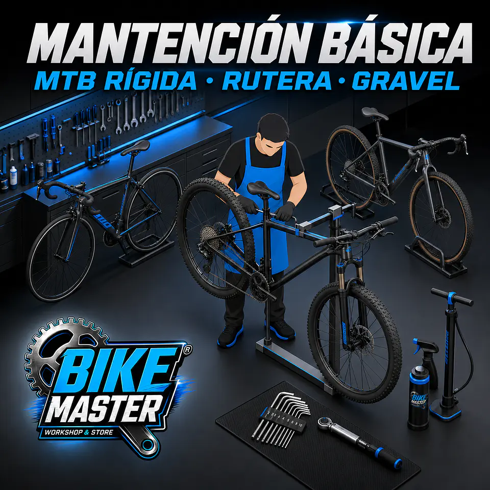 MANTENCIÓN BÁSICA MTB RIGIDA-RUTERA-GRAVEL 1