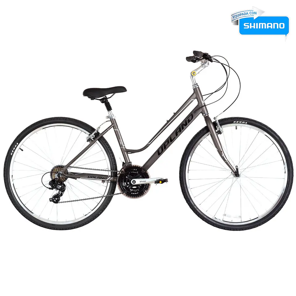 BICICLETA UPLAND EMILY ARO 700 21V, TALLA 17 V BRAKE, DARK GREY 5
