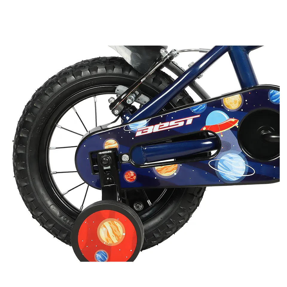 BICICLETA BEST ZOOM NIÑO 12 AZUL  3