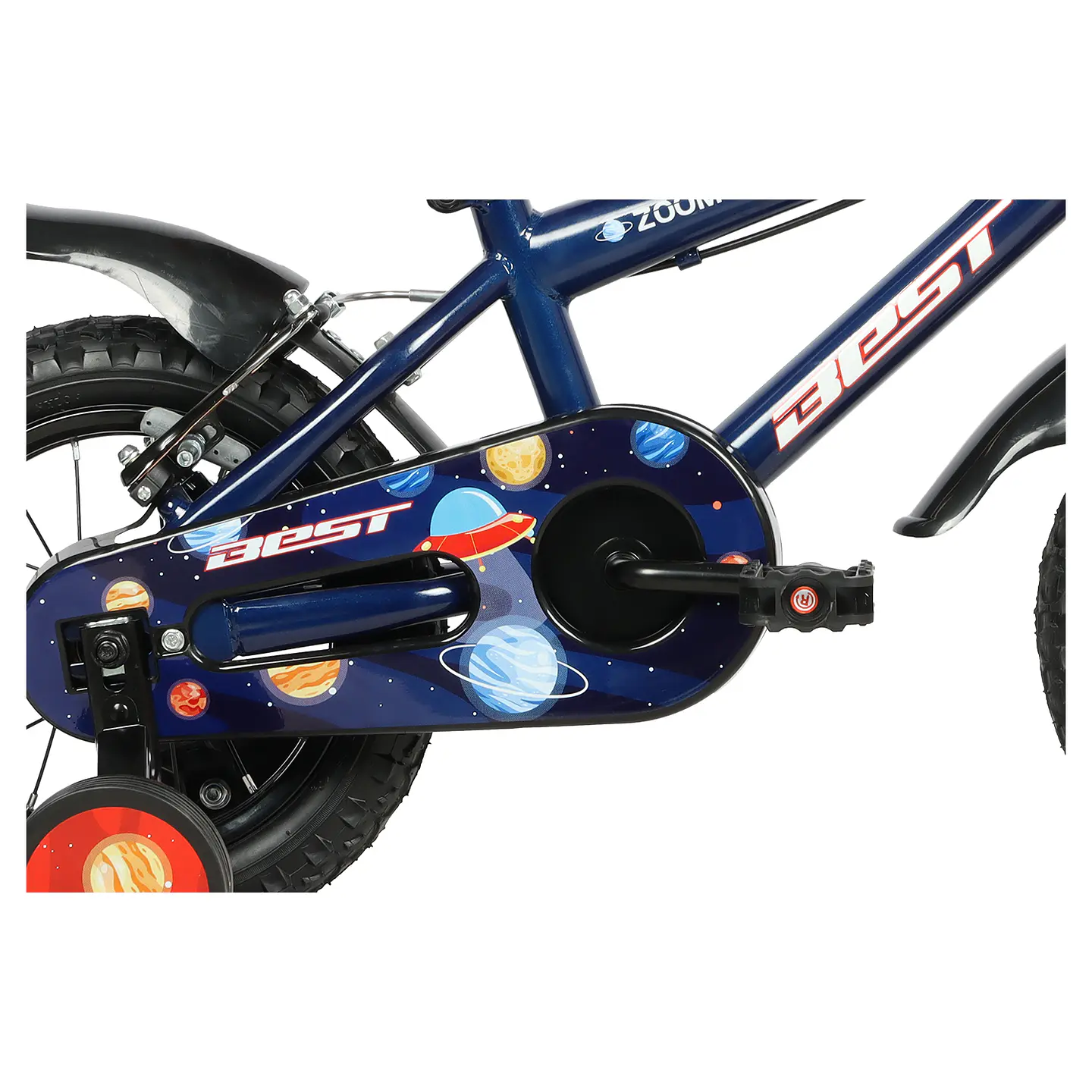 BICICLETA BEST ZOOM NIÑO 12 AZUL  4
