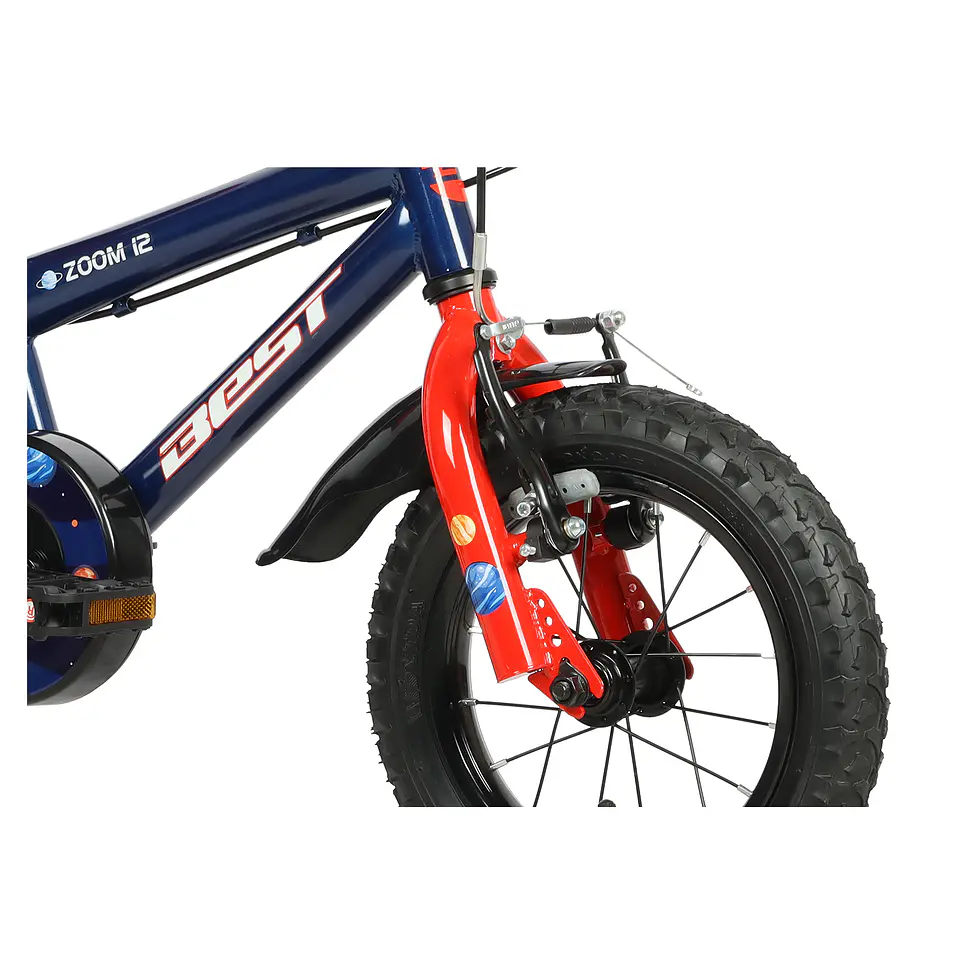 BICICLETA BEST ZOOM NIÑO 12 AZUL  6