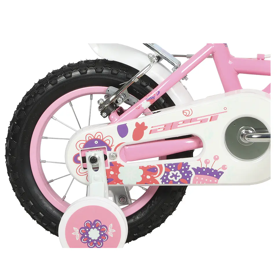 BICICLETA BEST SUNNY NIÑA 12 ROSADO  3