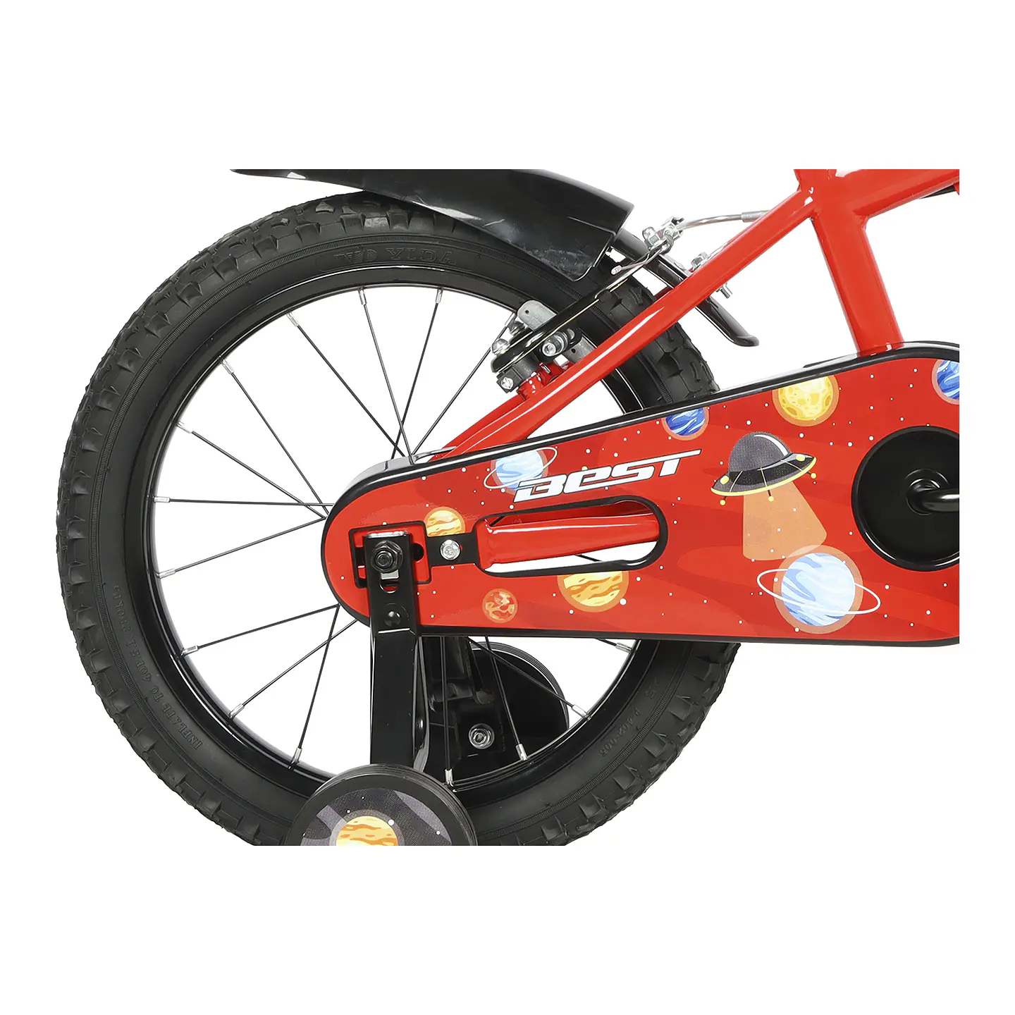BICICLETA BEST ZOOM NIÑO 16 ROJA  3