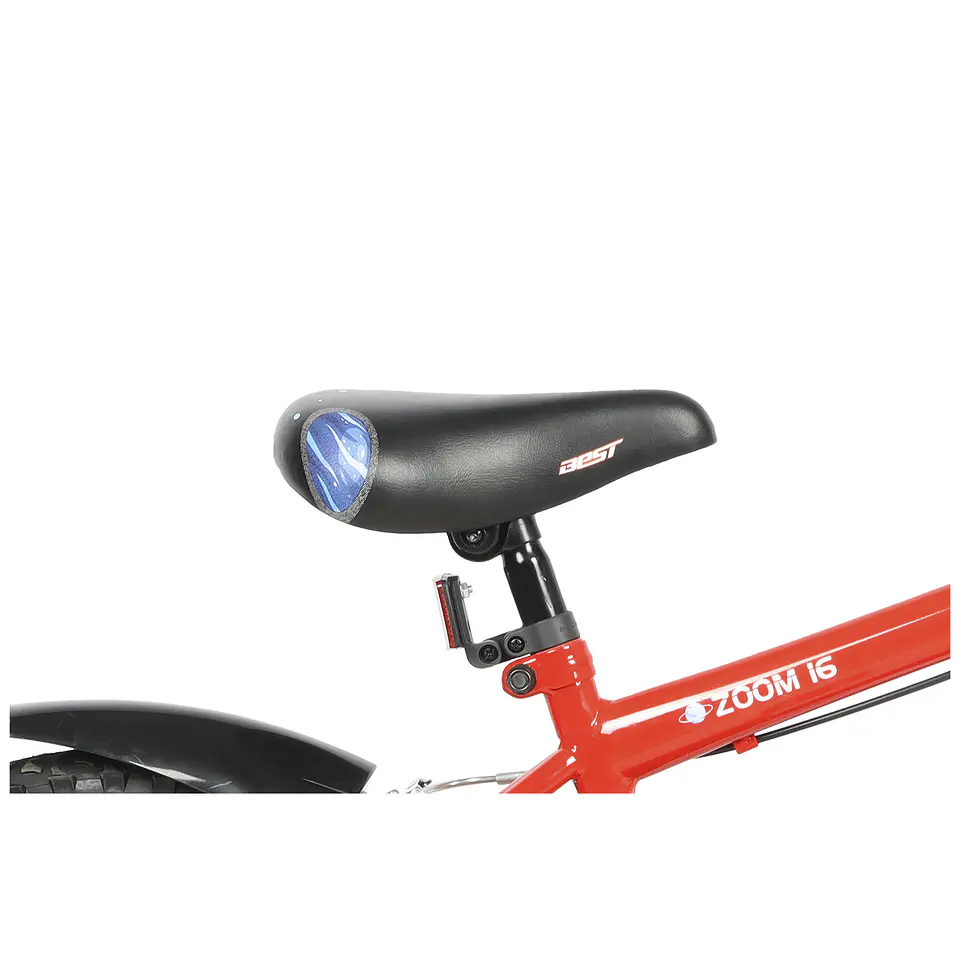 BICICLETA BEST ZOOM NIÑO 16 ROJA  7