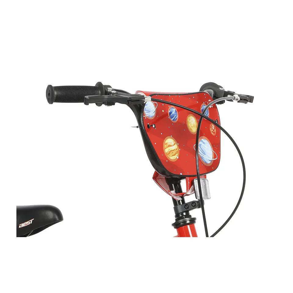 BICICLETA BEST ZOOM NIÑO 16 ROJA  8