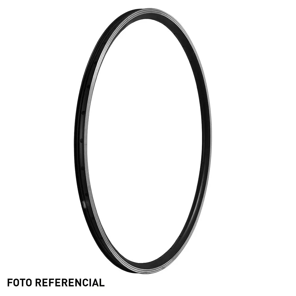 LLANTA  27,5  NEGRA ALUMINIO DOBLE PARED 32 Hoyos  1