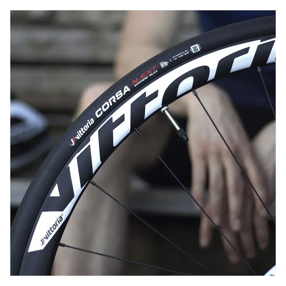 NEUMATICO RUTA VITTORIA CORSA N.EXT 700X28C TLR FULL BLACK G2.0 5