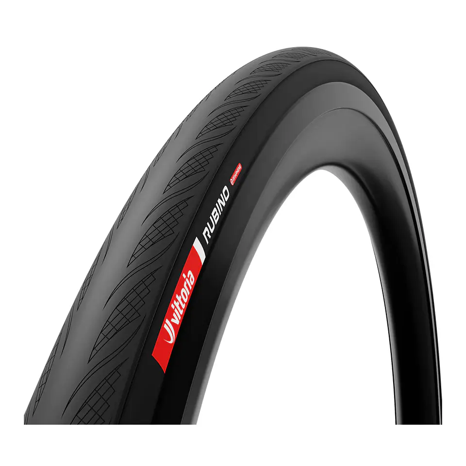 NEUMATICO VITTORIA RUBINO V 26-622 TLR FULL BLACK G2.0 700X26C TLR NYLON 100 TPI SILICA1C GRAPHENE 1