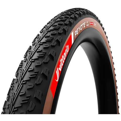 NEUMATICO VITTORIA PEYOTE 29X2.4 XC RACE BROWN-BLK-BLK G2.0 29X2.4 TLR RACE GRAPHENE + SILICA