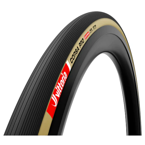 NEUMATICO VITTORIA CORSA PRO 700X28C TUBE TYPE COTTON TAN-BLK-BLK G2.0