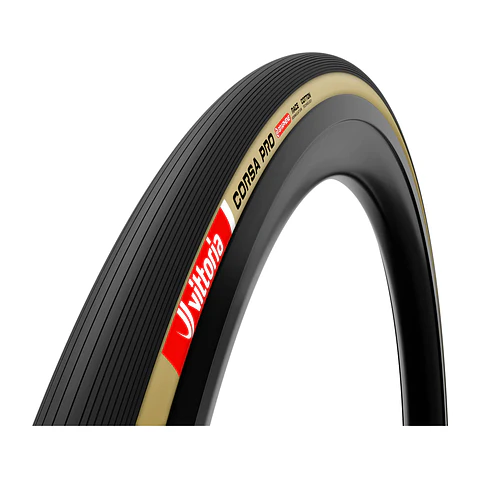 NEUMATICO VITTORIA CORSA PRO 700X30C TUBE TYPE COTTON TAN-BLK-BLK G2.0