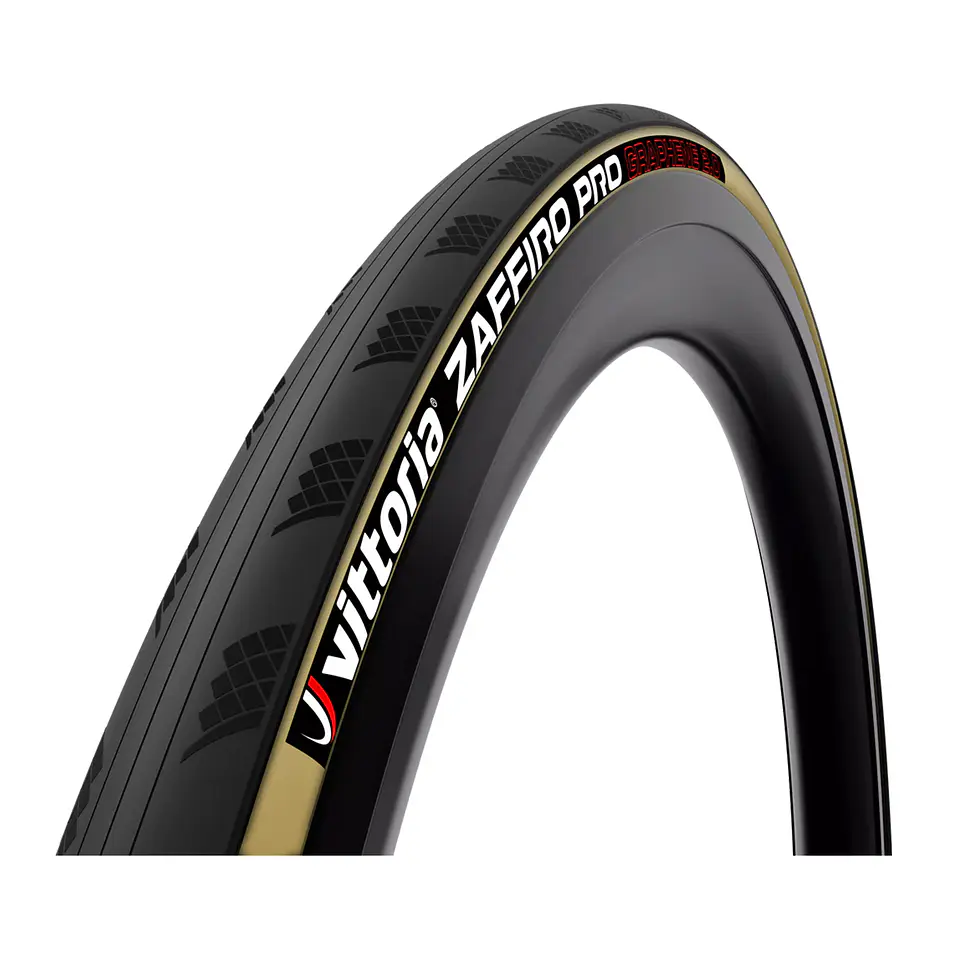 NEUMATICO DE RUTA VITTORIA ZAFFIRO PRO V 700X25C FOLD TAN-BLK-BLK G2.0 1