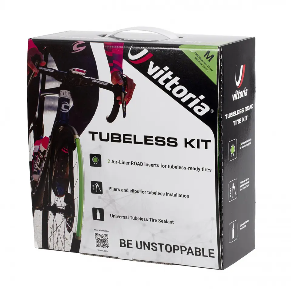 KIT TUBULAR VITTORIA TLR ROAD KIT (L) 11P00050 1