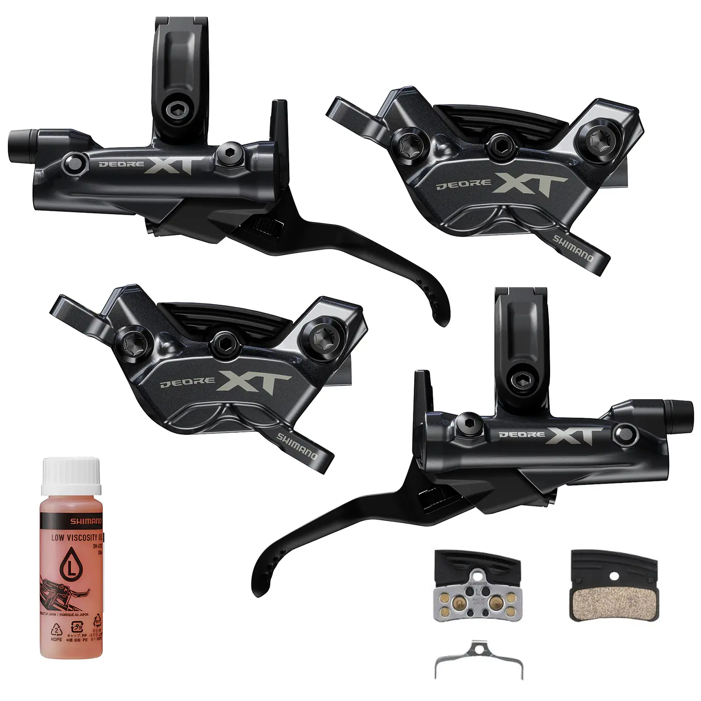 KIT FRENOS HIDRAULICOS SHIMANO XT BL-M8200/BR-M8220 R/L 1