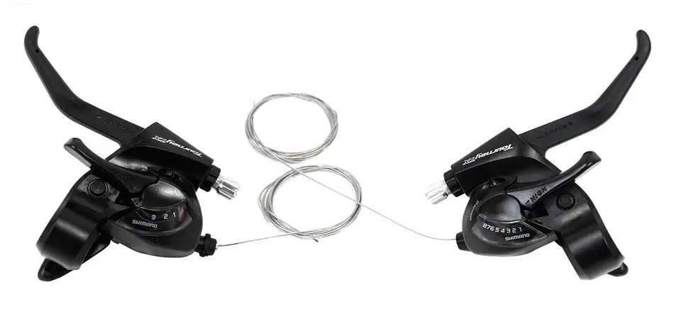 MANILLA CAMBIO FRENO SHIMANO 3X8V. ST-TX800 DER. TRAS. NEGRO EZ-FIRE PLUS, 2F-STEEL/RESIN, FOR V-BRA 1