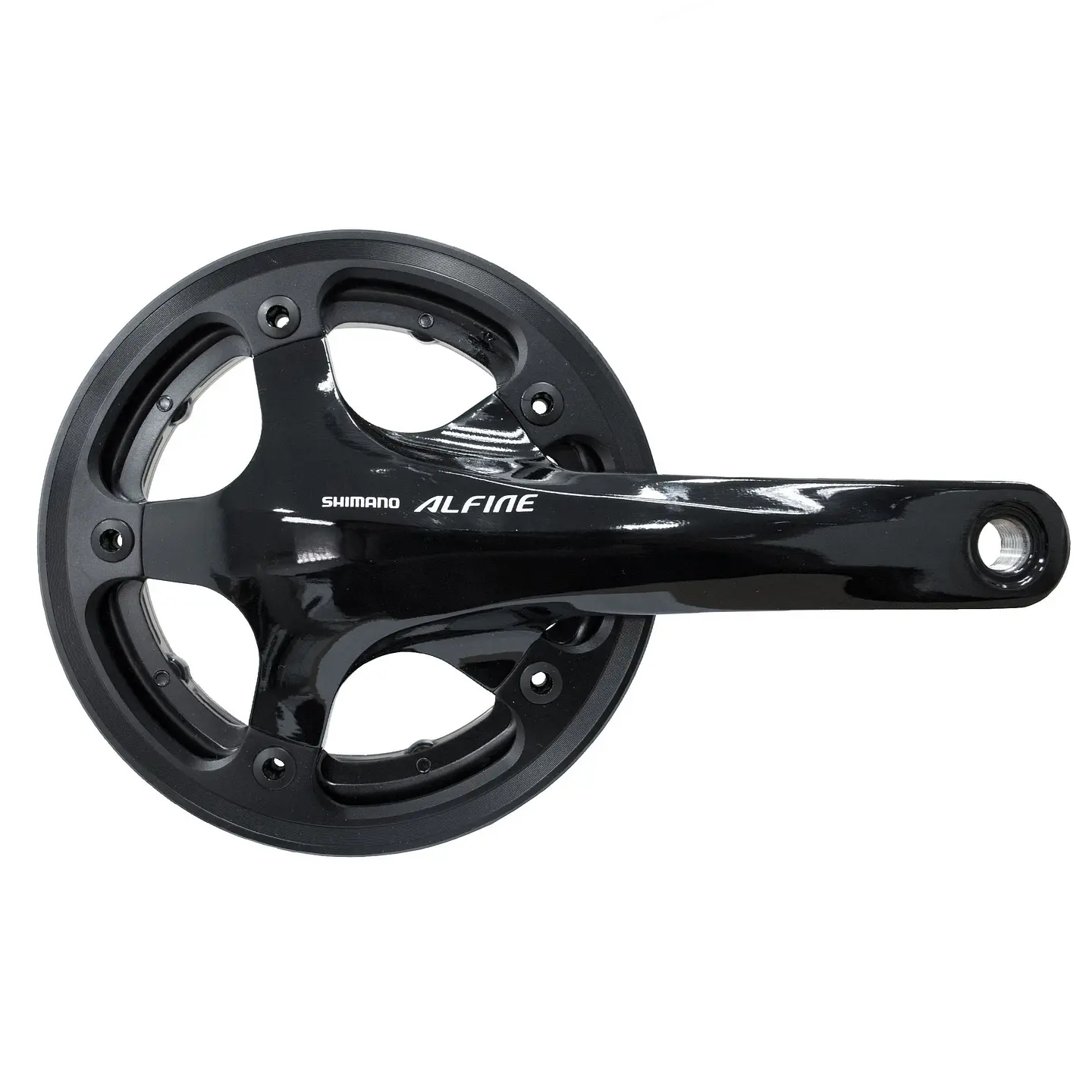 VOLANTE SHIMANO FC-S501 ALFINE, HOLLOWTECH 2 STYLE WITH SOLID CRANK, 170MM 39T, W/CG(DOUBLE),W/BB PA 1