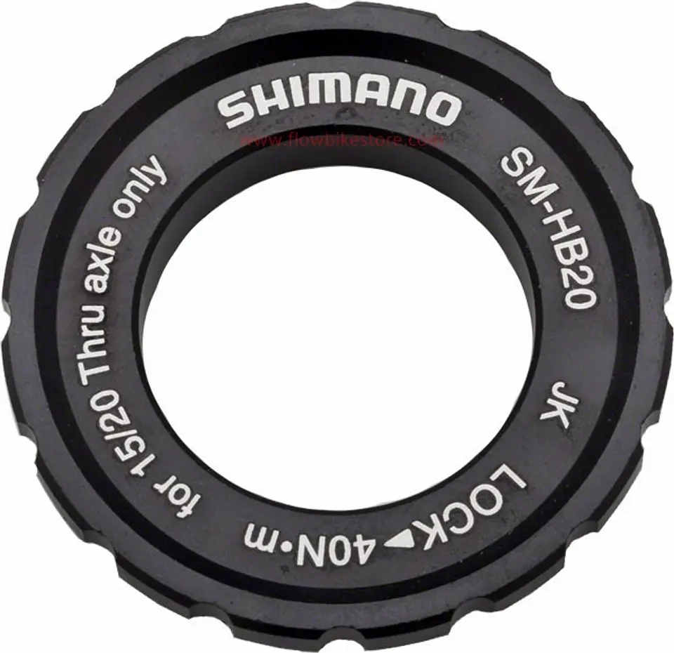 TAPA PARA MAZA SHIMANO EJE 15 / 20MM SM-HB20 THROUGH AXLE ONLY FOR 15/20, BULK ASMHB20 1