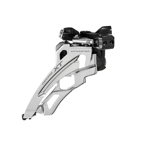 CAMBIADOR SHIMANO FD-M8000-L DEORE XT, FOR 3X11, LOW CLAMP, SIDE-SWING, FRONT-PULL, BAND-TYPE 34.9MM