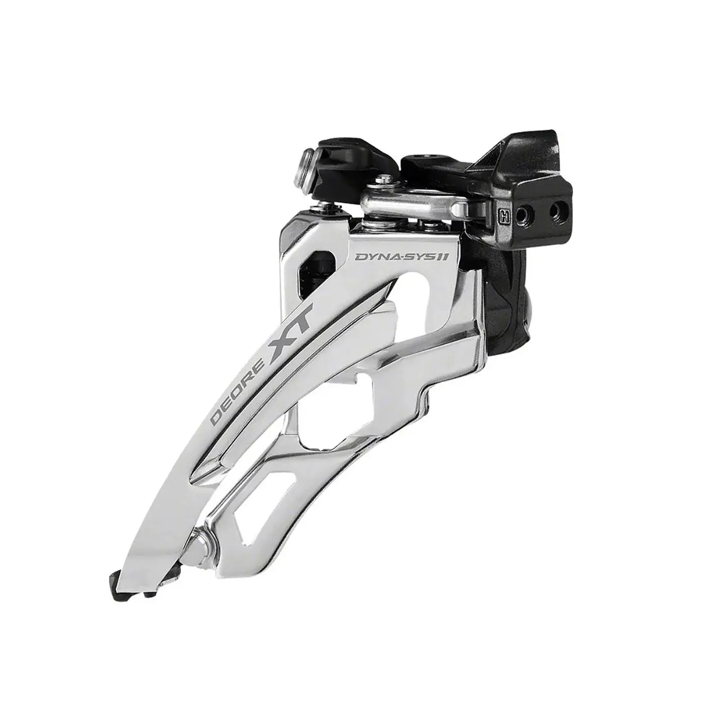 CAMBIADOR SHIMANO FD-M8000-L DEORE XT, FOR 3X11, LOW CLAMP, SIDE-SWING, FRONT-PULL, BAND-TYPE 34.9MM 1