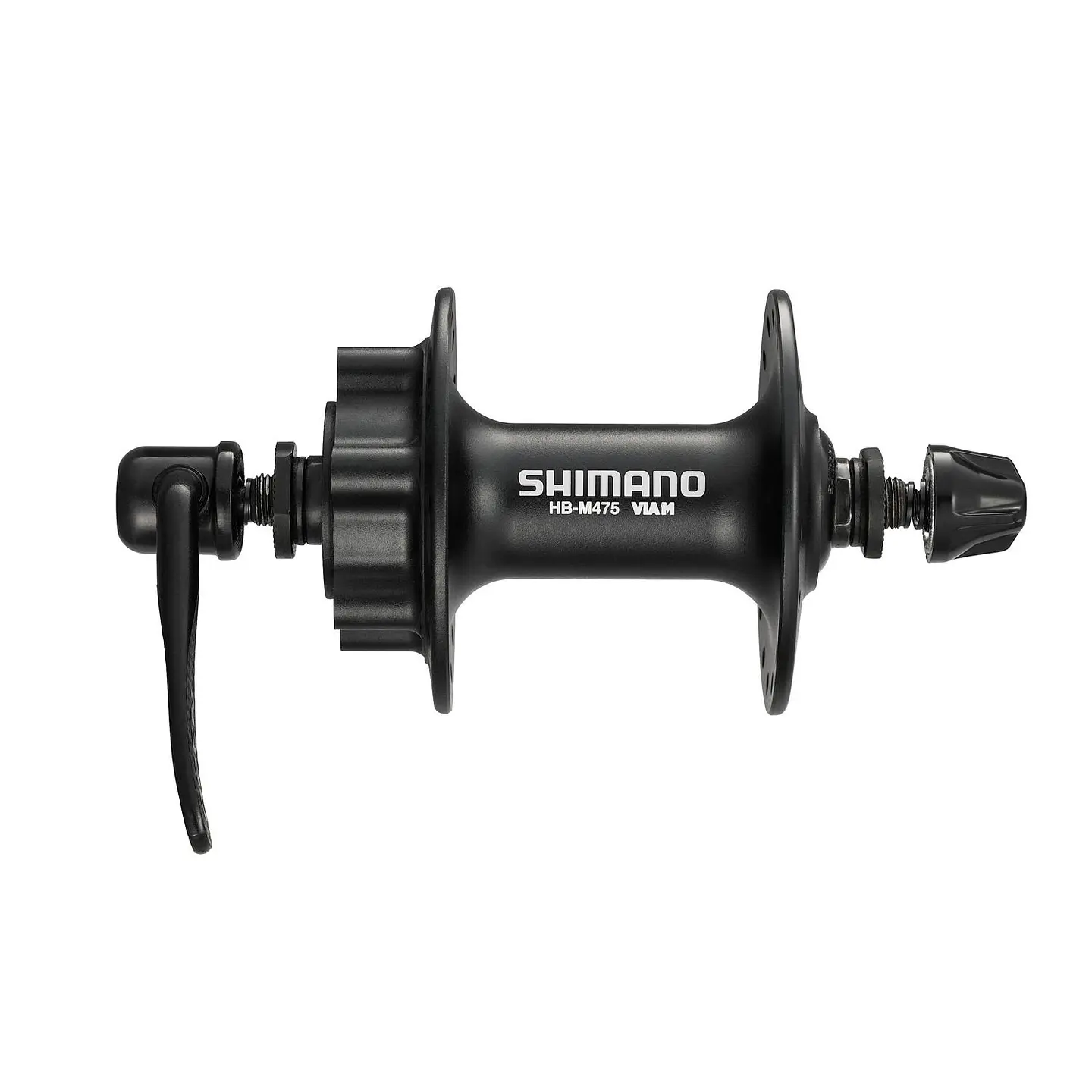 MAZA DELANTERA SHIMANO HB-M475  36H NEGRO  (CAJA)  EHBM475AL5 1