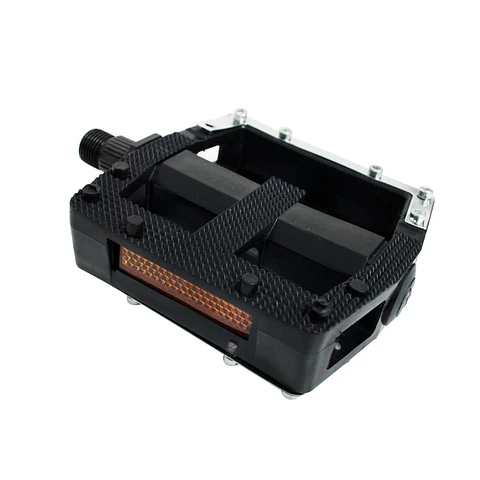 PEDAL HENGF MTB NEGRO PLANO C/METAL C/R. COMPATIBLE / GENERICO